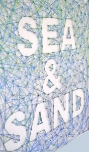 string art Sea and Sand