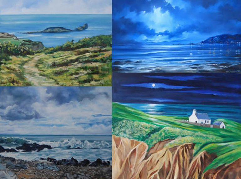 Coastal Watercolor Paintings