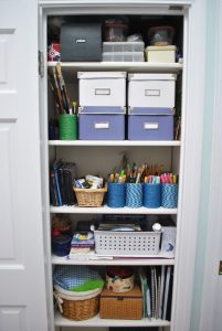 art supply closet