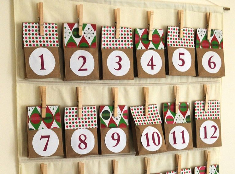 Make your own DIY advent calendar