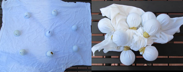 shibori-golf-balls