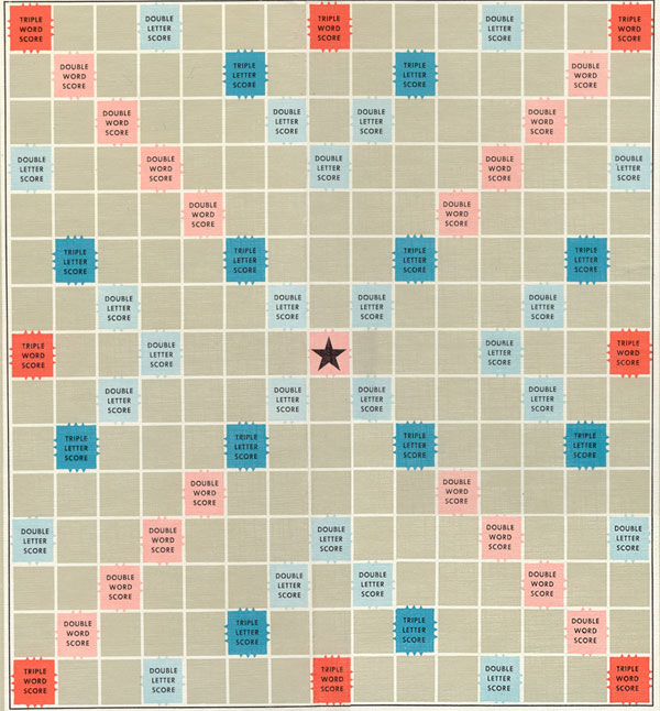 scrabble board