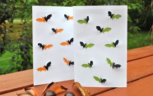 halloween bat card