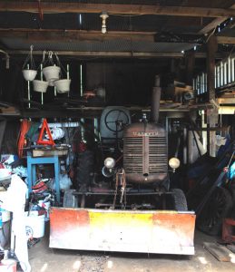 vintage tractor