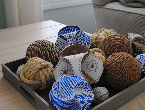 vase filler paper balls