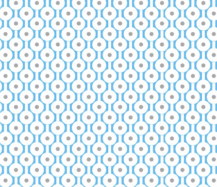 frog sawn geometric fabric