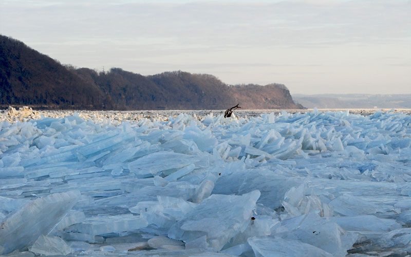 susquehanna river ice jam