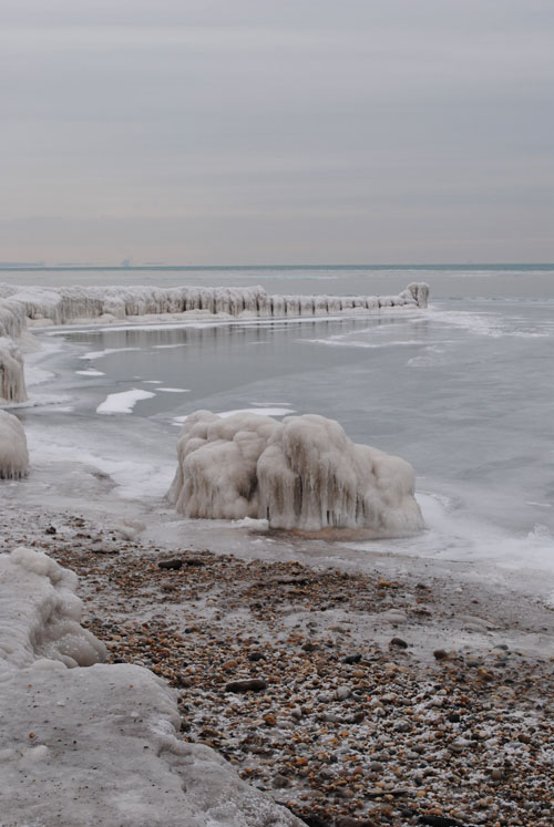 lakemichiganpolarvortex6 Creative in Chicago