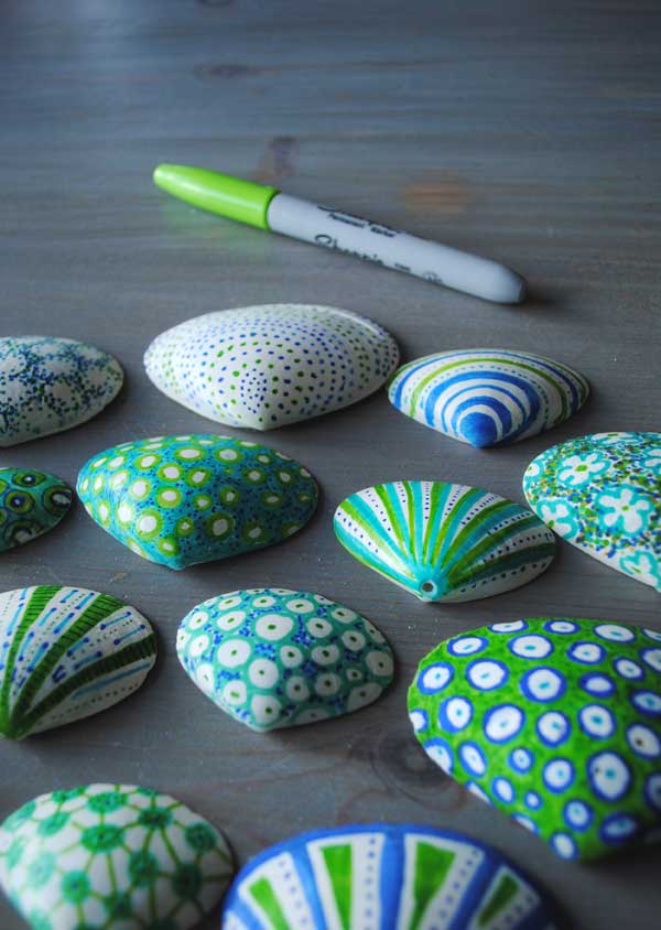 decorated shells