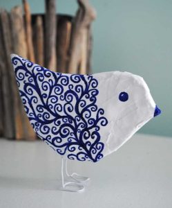 paper mache bird tutorial