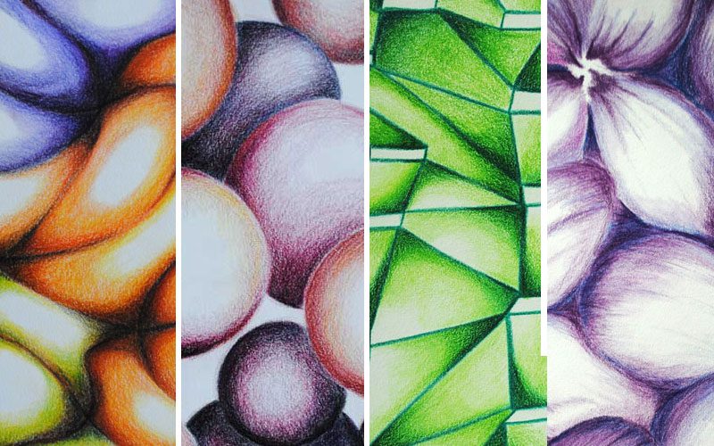 360 Abstracted art ideas  drawings, colored pencil tutorial