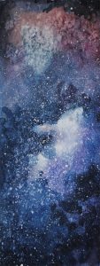 watercolor galaxy painting