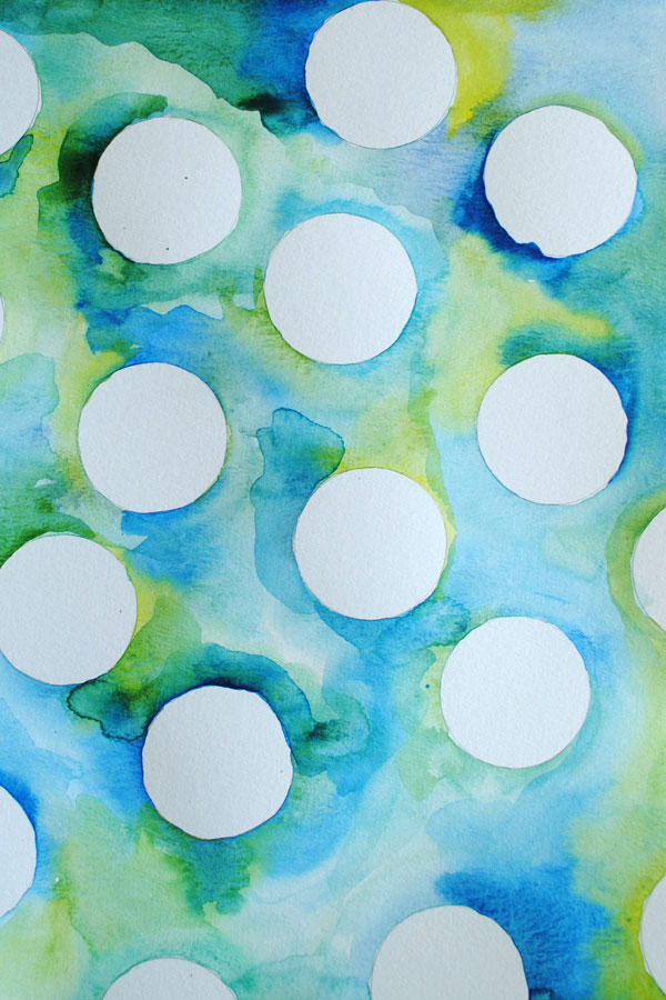 watercolor abstract patterns