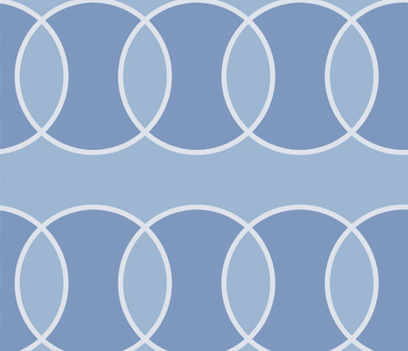 blue bubble modern abstract fabric