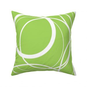 contemporary throw pillow