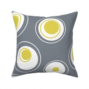 contemporary throw pillow