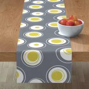 contemporary table runner