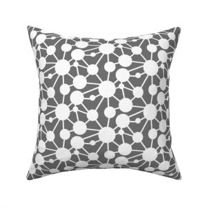 contemporary throw pillow