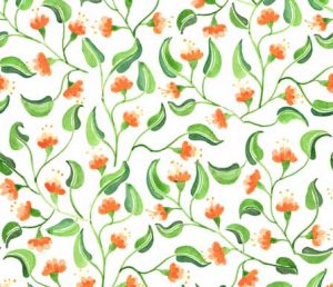 jewel weed fabric design