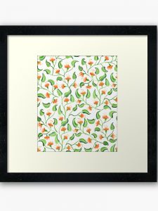 jewel weed framed art