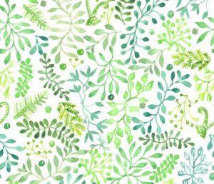 prairie foligage fabric design