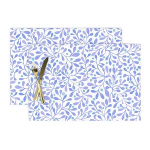 meadow berries blue place mats