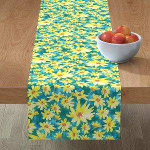 prairie dock table runner