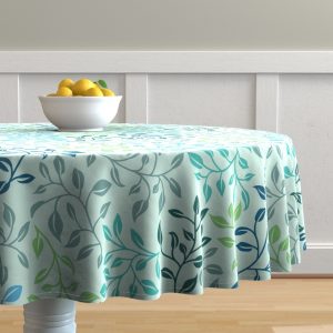leafy lovilness table cloth