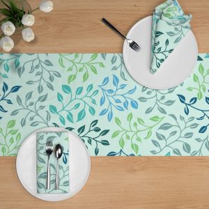 leafy lovilness table runner