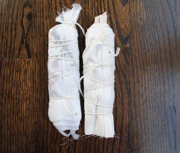 dye fabric with petals