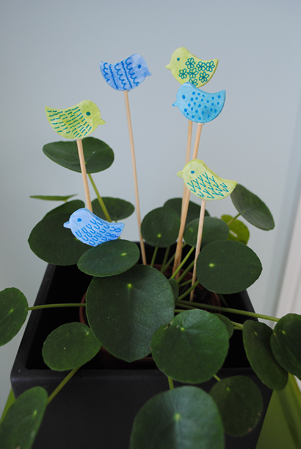 DIY Clay Birds