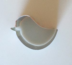 diy bird cookie cutter