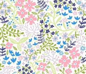 spring floral fabric