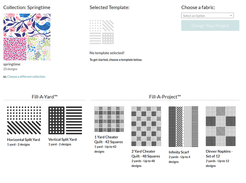 spoonflower cheater quilt