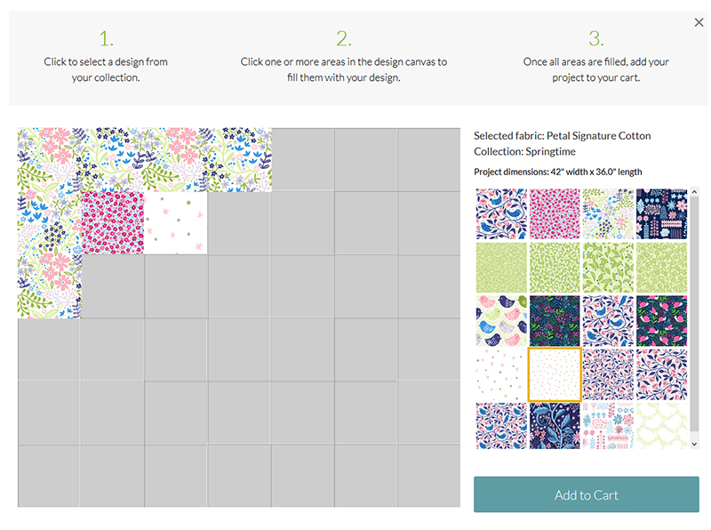 cheater quilt springtime collection