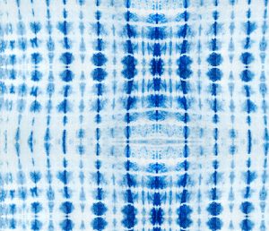 indigo lines tie dye pattern design