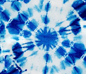 indigo splat tie dye pattern design