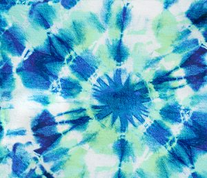 indigo green ink splat tie dye patttern design