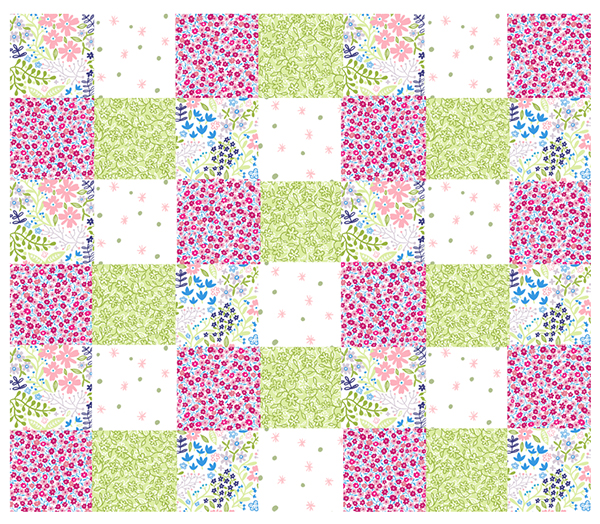 cheater quilt springtime collection