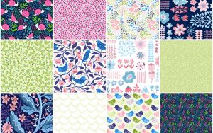 springtime fabric collection