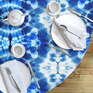 third eye tie dye tablecloth