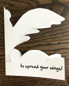 bird pop up card template