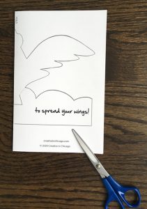 bird pop up card template