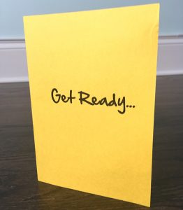 get ready card