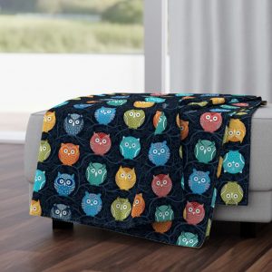 owl throw blanket