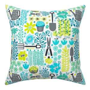 I love gardening pillow