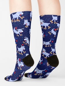 disco dog socks