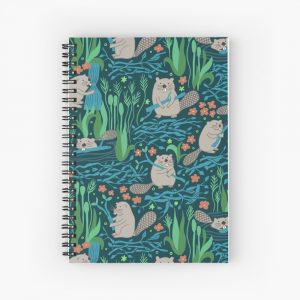 Busy Dam beavers notebookk