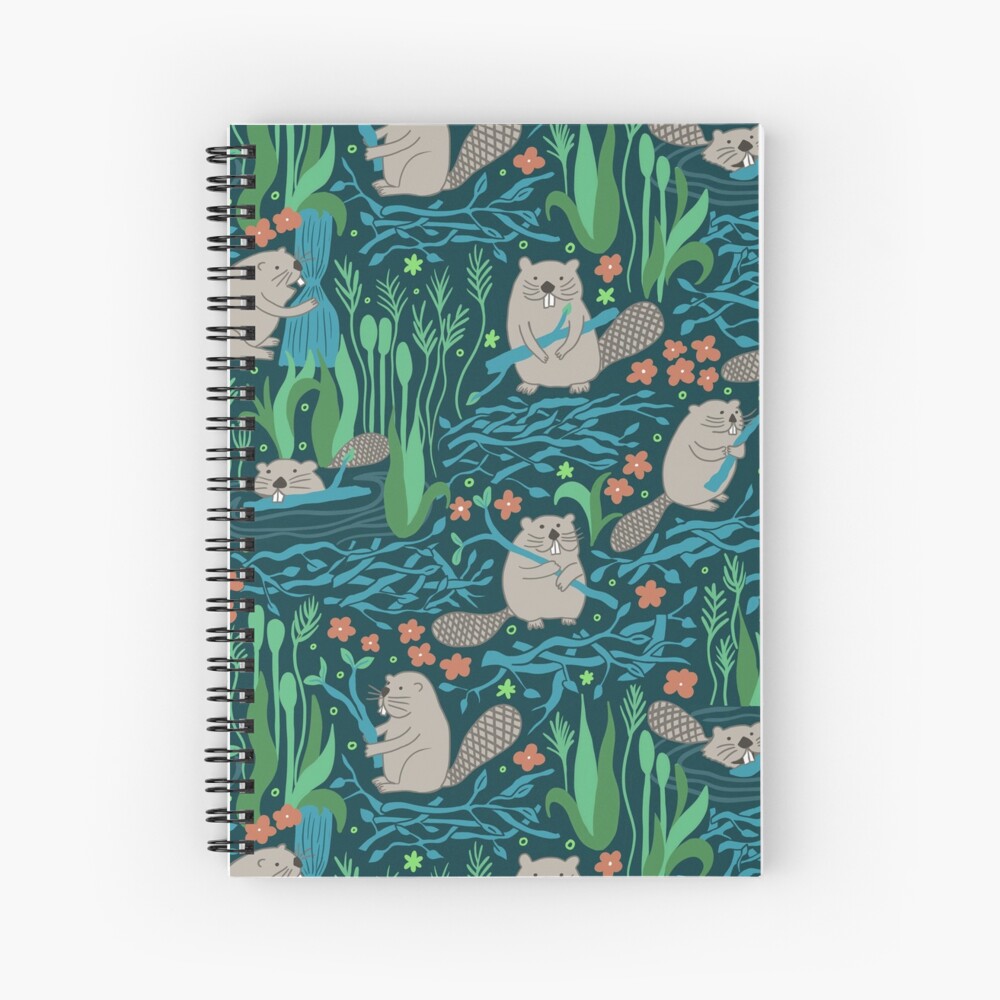 Busy Dam beavers notebookk