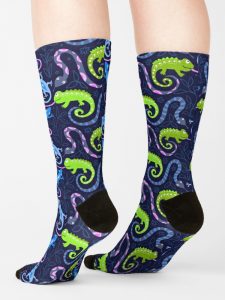 lizard socks